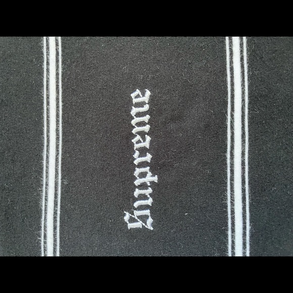 Supreme striped cotton polo - Picture 3 of 8